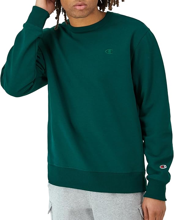 Champion Powerblend Fleece Sweatshirt - Green