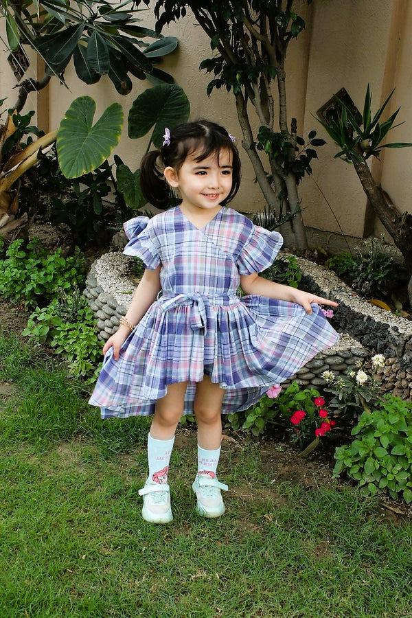 Girls Multi Color Frock