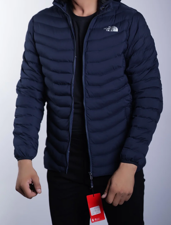 North Face Full Sleeves Blue Jacket