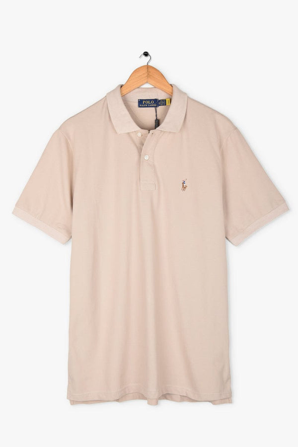 Polo RL Small Pony Polo Shirt - Beige