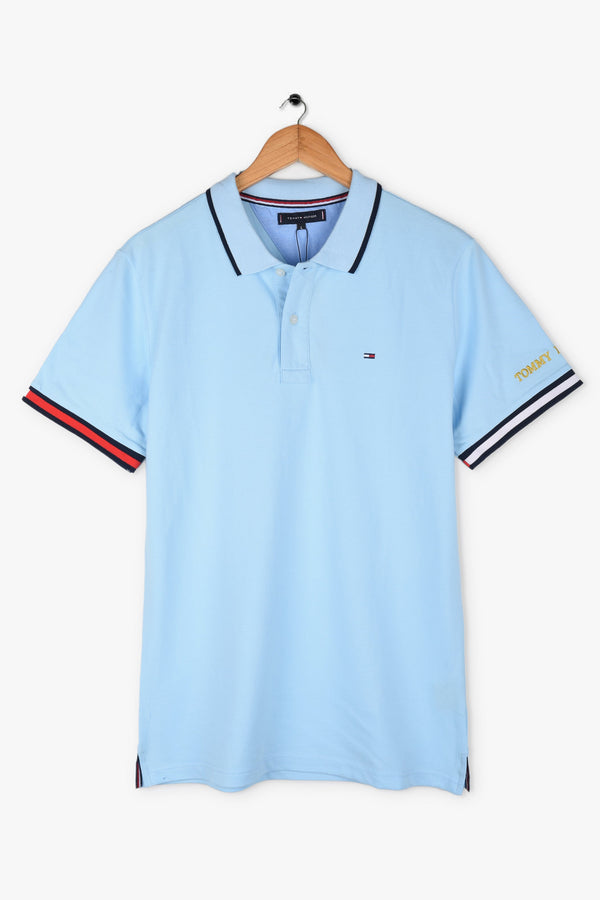 TOMMY POLO SHIRT - SKY Blue