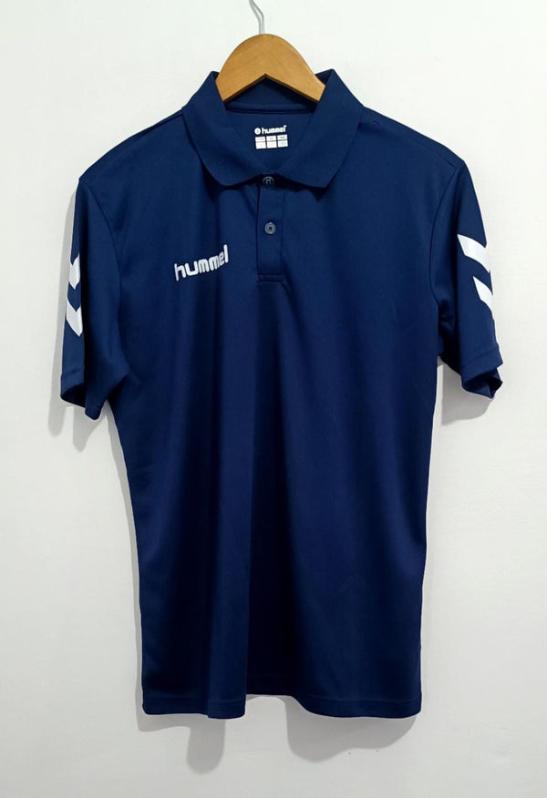 Hummel Polo Shirt Navy Blue Polyster