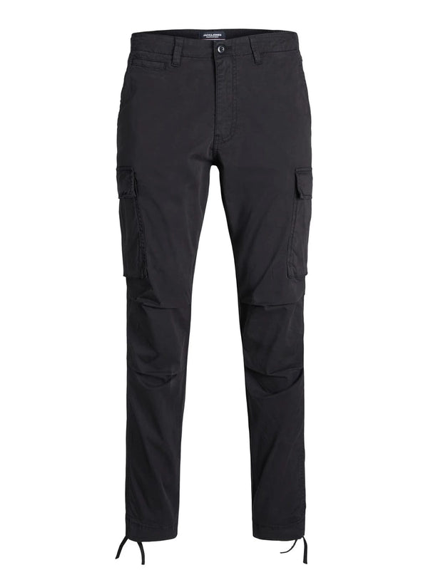 J.A.C.K & J.O.N.E.S CARGO TROUSER PANT - BLACK