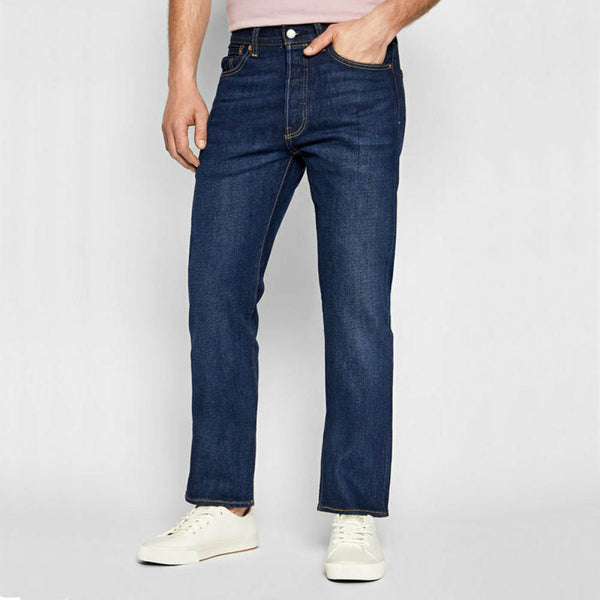 LV STRAIGHT DENIM JEANS PANT - Original Fresh Clean Dark