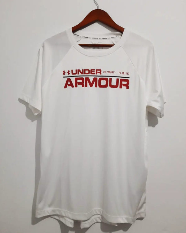 UA TECH 2.0 WORDMARK SS T Shirt