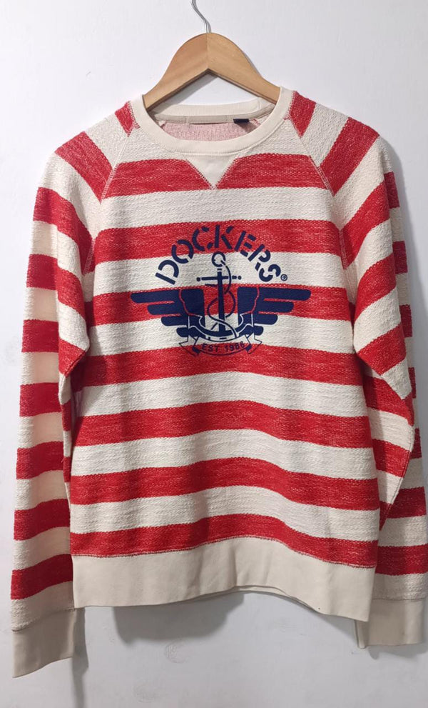 Dockers Red white check Sweatshirt Unisex