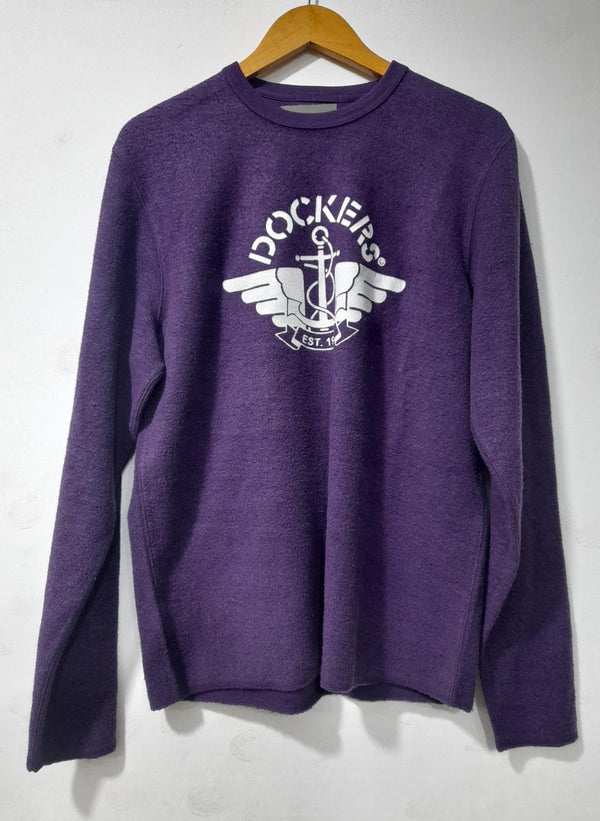 Dockers Purple Sweatshirt Unisex