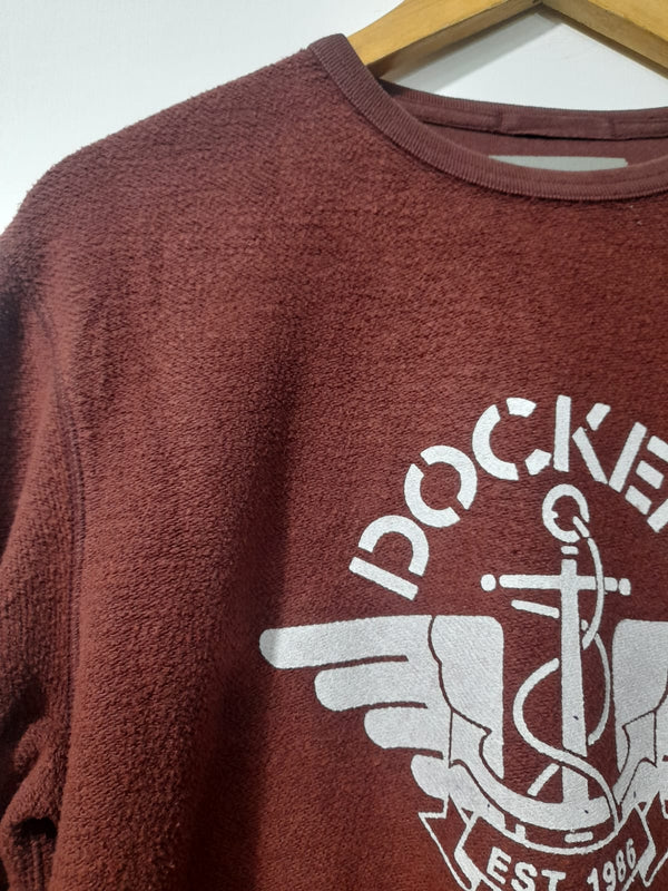 Dockers Brown Sweatshirt Unisex