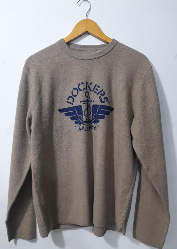 Dockers Beige Sweatshirt Unisex