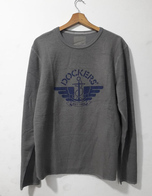 Dockers Grey Sweatshirt Unisex