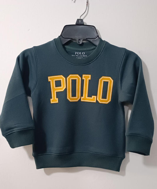 Kids Sweatshirt P.O.L.O Green